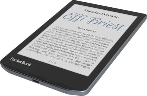 PocketBook Verse Pro Color | Super Thin and Compact 6" e-Reader | Color Screen E Ink Kaleido™ 3 – Eye-Safe and Glare-Free | Text-to-Speech & Bluetooth | Audiobooks | SMARTlight | IPX8 Waterproof 6