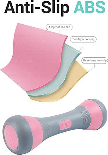 Nice C Adjustable Dumbbells Weights, Neoprene All-in-1 Options, Non-Slip, All-Purpose, Home, Gym, Office 6