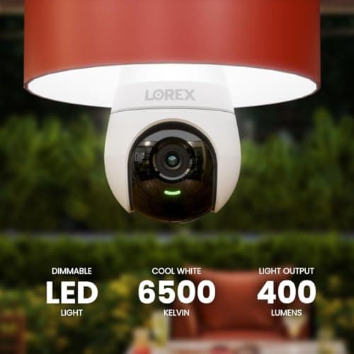 Lorex 2K Wi-Fi Smart Lightbulb Camera | E26/E27 Socket | Pan-Tilt View, Color Night Vision, Person & Vehicle Detection | 2-Way Talk | Alexa/Google | Cloud & Local Storage Option 9