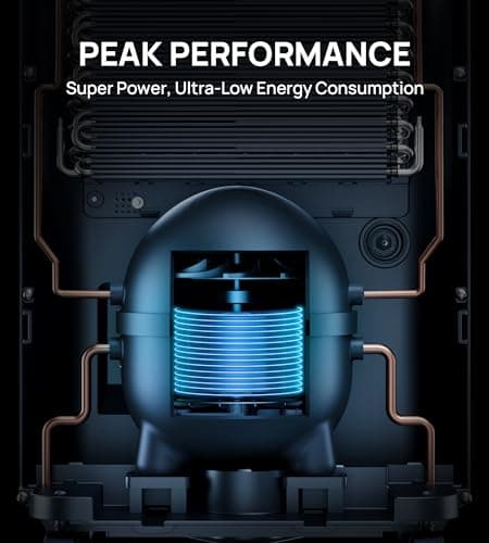 5000 Sq. Ft Dehumidifier for Basement with Drain Hose 80 Pints, VEAGASO Dehumidifiers for Home, Large Room, Bathroom, Bedroom, Three Modes 7