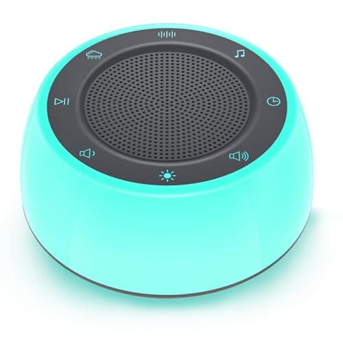 Sound Machine Baby, Kids Sound Machine with Light, White Noise Sound Machine for Sleep