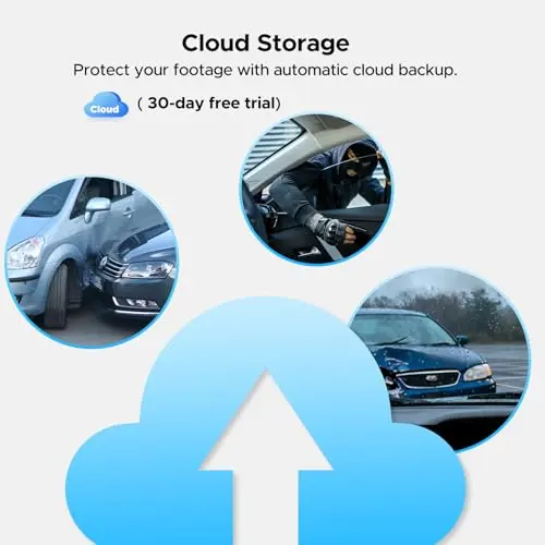 LAMTTO 4G LTE Cellular Car Security Camera Anti Theft GPS Tracker for Vehicle Safe, Dual Dash Cam Front Inside, Alarm Real-time Alerts via Cloud Storage, Remote Live-View - for Fleets & Family 7