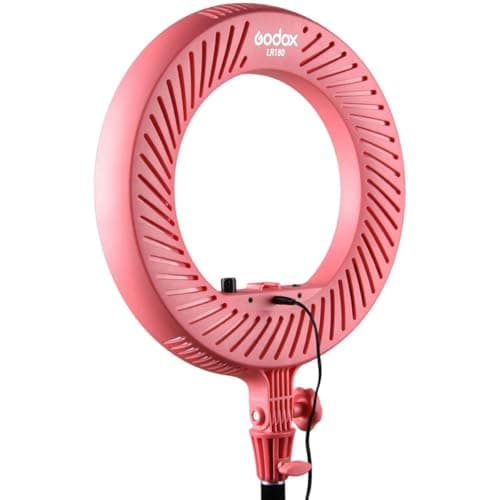 Godox LR180 Daylight Ringlight (Pink) 5