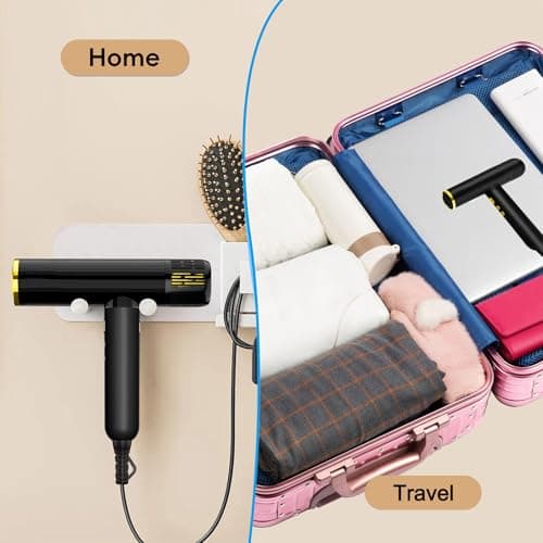 Nicebay Ionic Hair Dryer with diffuser for Curly Hair,1600W &110000RPM High-Speed Brushless Motor for Fast Drying,Professional Blow Dryer for Women,Low Noise,Lightweight,Lock Function,Travel HomeSalon 8