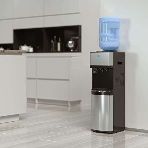 Brio Limited Edition Top Loading Water Cooler Dispenser - Hot & Cold Water, Child Safety Lock, Holds 3 or 5 Gallon Bottles - UL/Energy Star Approved 6