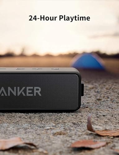 Anker Soundcore 2 Portable Bluetooth Speaker with Stereo Sound, Bluetooth 5, Bassup, IPX7 Waterproof, 24-Hour Playtime, Wireless, Speaker for Home, Outdoors, Travel 6