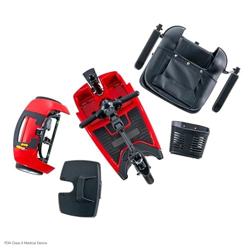 Rascal Venture 3-Wheel Portable Mobility Scooter for Travel, Easy Disassembly, Compact Design, 300 lb Capacity, Battery Included 5