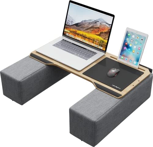 Couchmaster® CYWORX, Ergonomic Lap Desk for Notebooks or Wireless Equipment, Lapdesk for Home Office, Perfect for Couch and Bed, Including Pillows and Mousepad 7