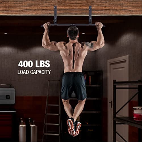 AmStaff Fitness Joist Mount Pull Up Bar, Ceiling Mounted Chin Up Bar for Home Gym, Crossfit, Beam, Rafter - Heavy Duty, Multi Grip, 42" Wide, Maximum Head Clearance - TU038 6