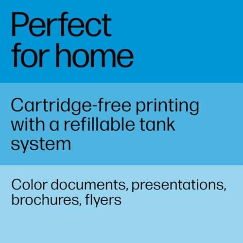 HP Smart Tank Plus 651 Wireless All-in-One Printer, Ink Tank Printer-for-Home Use, 2 Years of Ink Included Auto Document Feeder, Mobile Print, Scan, Copy, Fax, an EcoTank Alternative (7XV38A) 8