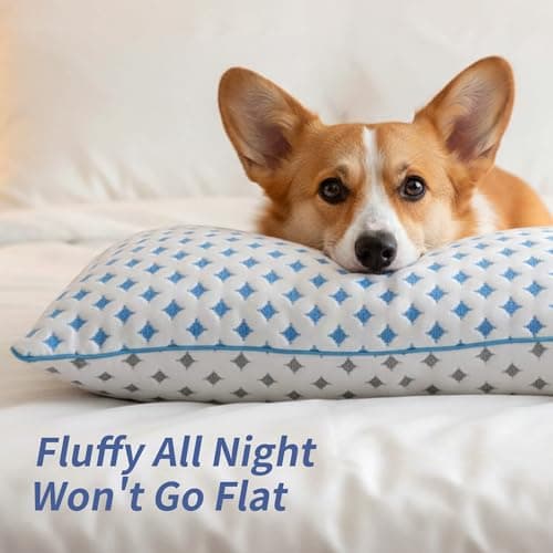 LOVELYREST Memory Foam Pillows 2 Pack – Adjustable Loft Cooling Pillows King Size Set of 2 for Sleeping, Firm, Supportive, and Breathable Design for Hot, Side, Back, and Stomach Sleepers 7