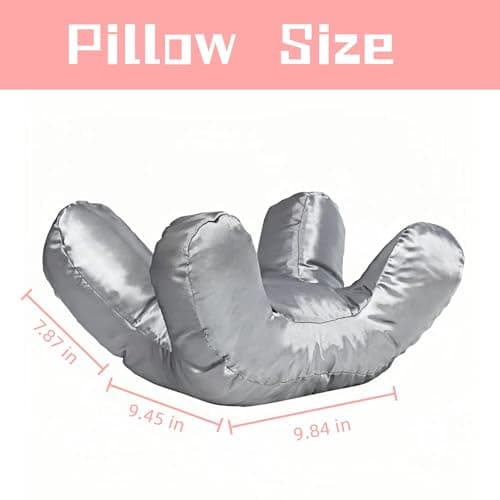 ARPHTYL Anti Wrinkle Pillow for Sleeping Anti Aging Lemniva Beauty Pillow, Satin Flawless Face Pillows for Wrinkles Anti Aging Side Sleeper Wrinkle Prevention 5