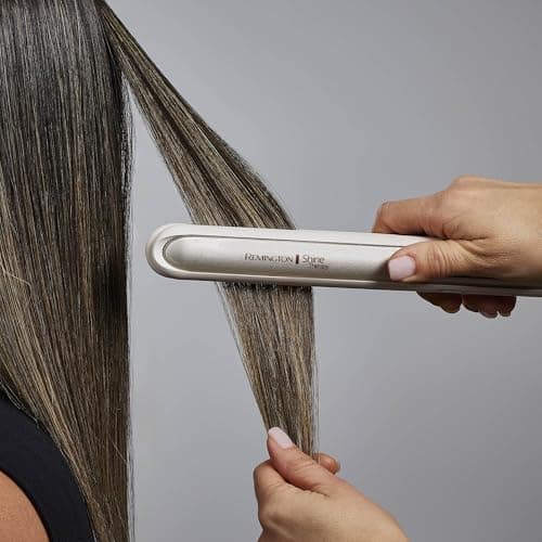 Remington Shine Therapy 1 inch Hair Straightener Iron, Flat Iron Infused with Argan Oil & Keratin, Professional Ceramic Flat Iron for Less Frizz, Shines and Smooth, Styling Tools 11
