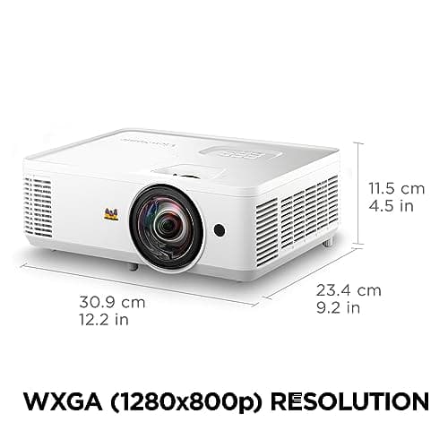 ViewSonic PS502W 4000 Lumens WXGA Short Throw Projector with HDMI and USB Type A Connectivity for Business and Education (Renewed)) 6