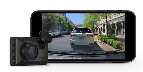 Wearable4U Garmin Dash Cam X110, Compact 1080p HD Dash Cam with a 140-degree Field of View, Built in Clarity Polarizer, Voice Controlled, GPS, 2.4" Display, Automatic Recording with Power Bank Bundle 6