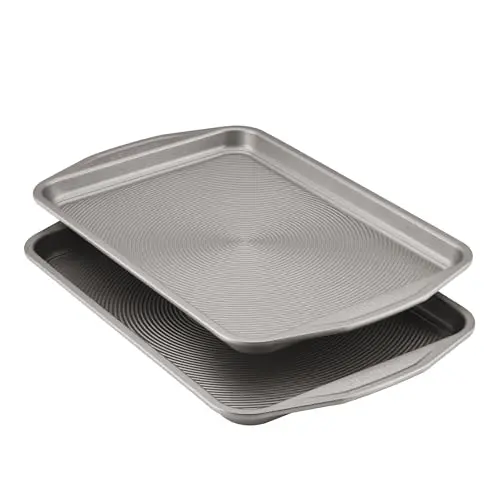 Circulon Nonstick Bakeware 2-Piece Baking Sheet, Bakeware Set, Gray