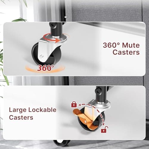 Laundry Sorter 3 Section with Lid Laundry Basket with Wheels, Made of Oxford Cloth and Metal Tubing, Large Capacity with Removable Laundry Bag for Laundry Rooms, Dormitories and Homes (Mixed, 180L) 5