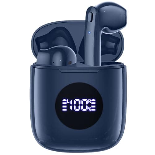 CAPOXO N7 Wireless Earbuds, Bluetooth Earbuds Headphones 78hrs Long Lasting Earphones