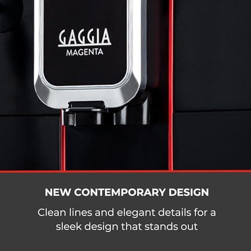 Gaggia Magenta Plus Super-Automatic Espresso Machine, 60 ounces,Black 6