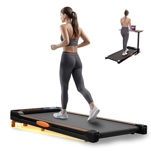 ACTFLAME Walking Pad with Incline, Portable Treadmill for Home, 4 in 1 Walking Pad Incline with Remote Control 265LB Capacity, 2.5HP Compact Treadmill with LED Display for Walking and Running