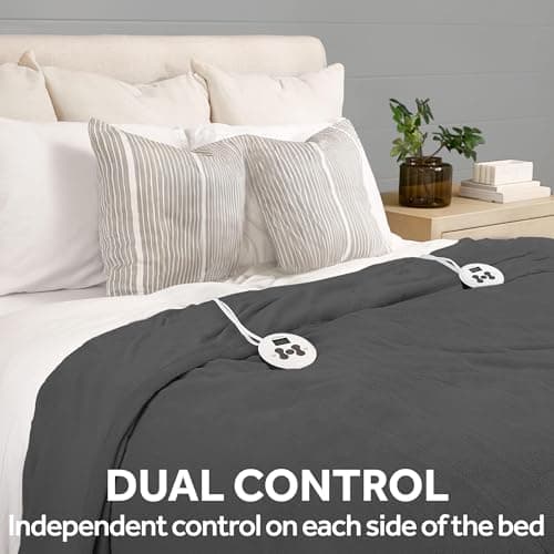 Sunbeam Royal Posh Night Fog Heated Blanket - King 5