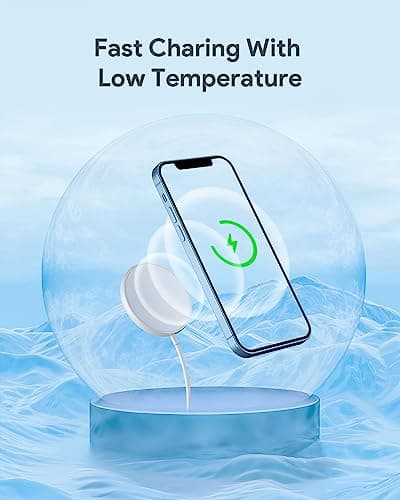 COKOEYE Magnetic Wireless Charger 2-Pack for iPhone Wireless Charger Pad, Max Fast for Magsafe Phone Adapter for iPhone 16/16 Plus/16 Pro/16 Pro Max/15/15 Pro/15 Plus/ 14/13 Series/AirPods Pro 2 7
