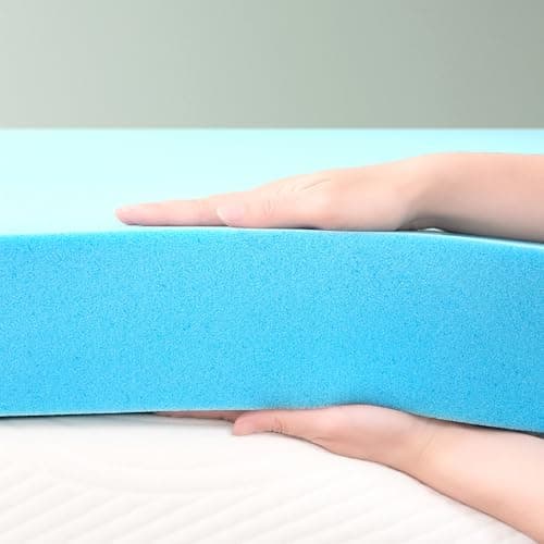 Hokway 4 Inch Mattress Topper Memory Foam Twin XL Mattress Pad Bed Topper Ventilated High Density Pad, CertiPUR-US Certified, Medium Firm 9