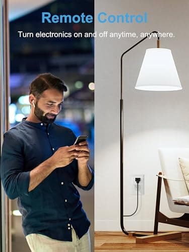 EIGHTREE Zigbee Smart Plug 15A, Energy Monitoring, 𝗭𝗶𝗴𝗯𝗲𝗲 𝗛𝘂𝗯 Required, ETL Certified, Smart Plugs That Compatible with Alexa & Home Assistant & SmartThings, 4 Packs 7