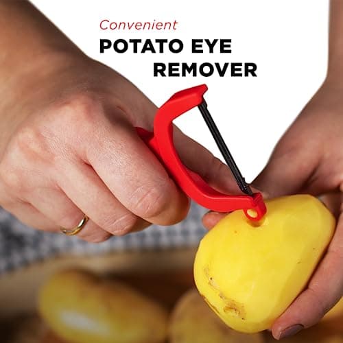 Kuhn Rikon Original Swiss Peeler 3-Pack Red/Green/Yellow 5