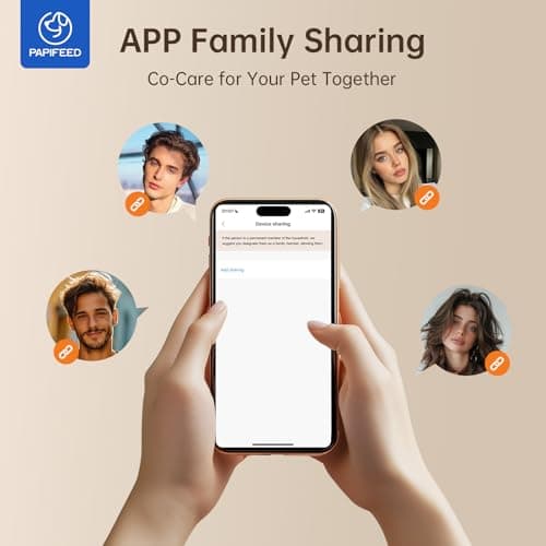 PAPIFEED Automatic Cat Feeder, App-Controlled WiFi Auto Food Dispenser with Dual Power Backup, Slow Feeding Mode, 3L Easy-Clean Feeder for Cats & Small Dogs (Black) 8