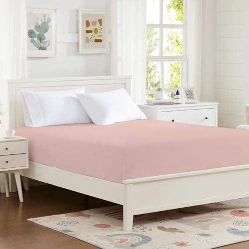 Hotella 100% Microfiber 39"x80" Twin XL Fitted Sheet Only, Hotel Quality Stay in Place Deep Pocket Bottom Sheet, Up to 14 inch Bedding Matress Protector, Machine Washable and Non-Fade, Lotus Pink