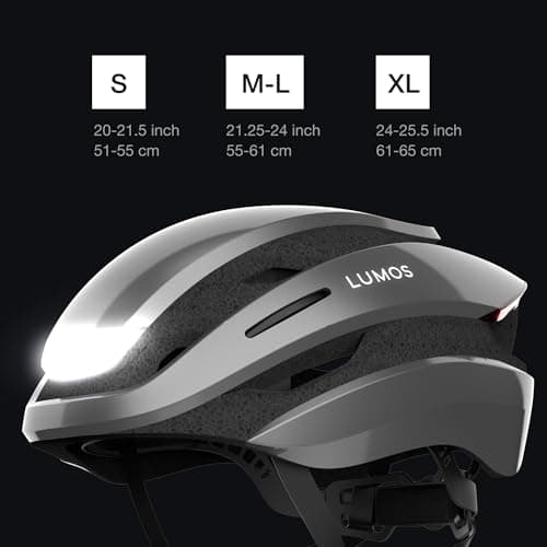 Lumos Ultra Smart Bike Helmet | Customizable Front and Back LED Lights with Turn Signals | Road Bicycle Helmets for Adults: Men, Women (Without MIPS) 6