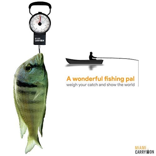 Mechanical Luggage Scale with Tape Measure, Up to 75 Pounds 5