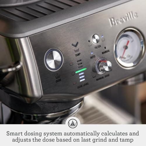 Breville Barista Express Impress Espresso Machine BES876BSS, Brushed Stainless Steel 7
