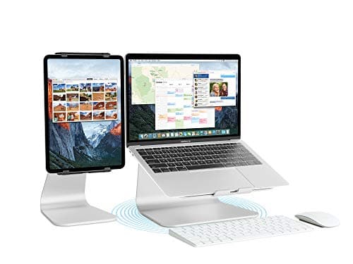 Rain Design mStand360 Laptop Stand with Swivel Base, Silver (Patented) - 10036 5