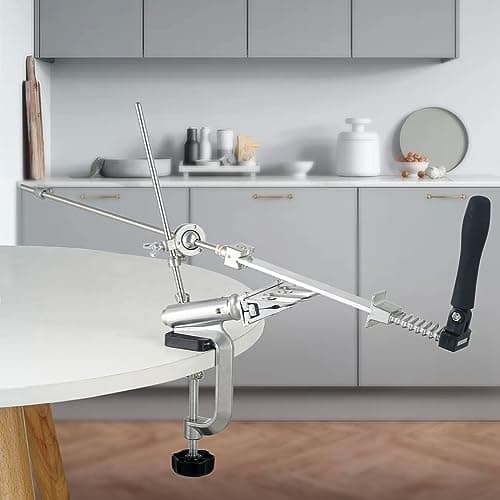 VEVOR Knife Sharpener Kit, 360° Rotation Flip Fixed Angle Knife Sharpening System with 12 Whetstones 120-10000 Grit, Professional Kitchen Chef Knife Sharpening Kit for All Knives and Scissors 8