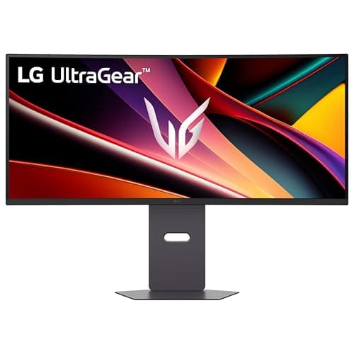 LG 34G600A-B 34-inch Ultragear WQHD (3440 x 1440) Curved Gaming Monitor 160Hz, AMD FreeSync Premium, HDR10, Built-in Speaker, Reader Mode, HDMI 2.1, DisplayPort, Tilt/Height/Swivel Stand, Black 8