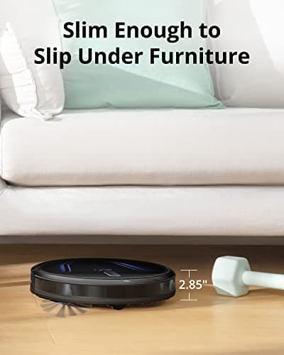 eufy by Anker, eufy Like-New Clean G40+, Robot Vacuum, Self-Emptying Robot Vacuum, 2,500Pa Suction Power, WiFi Connected, Planned Pathfinding, Ultra-Slim Design, Perfect for Daily Cleaning (Renewed) 6