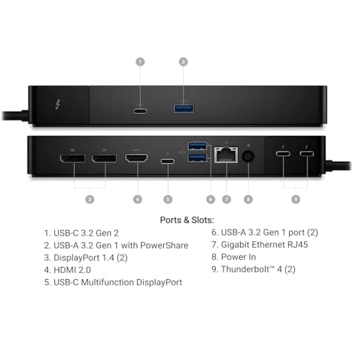 Dell ThunderBolt 4 Dock (WD22TB4) 2