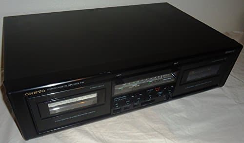 Onkyo TA-RW303 Dual Cassette Stereo Tape Deck with Auto Reverse and AV Cables Music Audio Sound - Very Rare 6