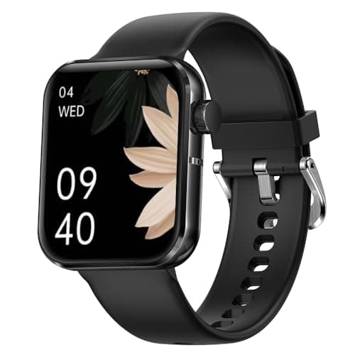 MorePro Health Fitness Tracker (Answer/Make Call), 1.83" Smart Watch with 24/7 Heart Rate/Blood Pressure/Blood Oxygen/Sleep Monitor, Step Calorie Counter with 100 Sports for Women Men Android iPhone