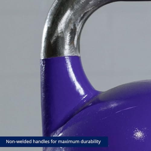 Titan Fitness 18 KG Competition Kettlebell, Single Piece Casting, KG Markings, Full Body Workout 6