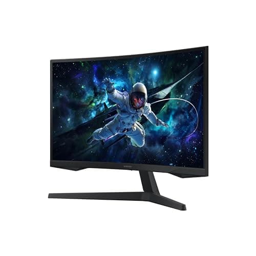 SAMSUNG 32" Odyssey G55C Series QHD 1000R Curved Gaming Monitor, 1ms(MPRT), HDR10, 165Hz, AMD Radeon FreeSync, Eye Care, Glare Free, Sharp Resolution LS32CG550ENXZA 7