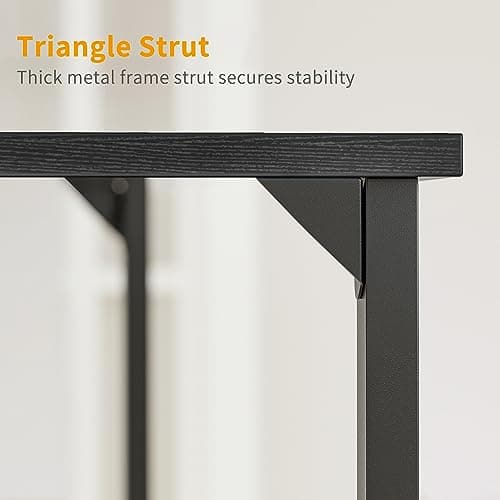 Cubiker Small Computer Desk, 32 inch Home Office Kids Desk for Bedroom and Small Spaces, Modern Simple Cheap Table for Studying, Writing, Working, Black 6
