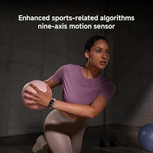 XIAOMI Mi Smart Band 10 (2025) Global Version - 1.72" AMOLED Display | 21 Days Battery Life | Touchscreen, Multi-Sport Tracker, Activity Tracker, Heart Rate Monitor | BT5.4 - (Midnight Black) 10