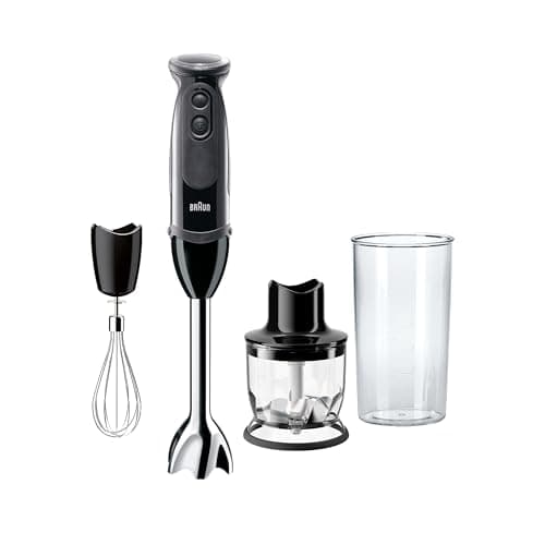 Braun MQ5025 Hand Blender Multiquick Vario, MQ5025, Black