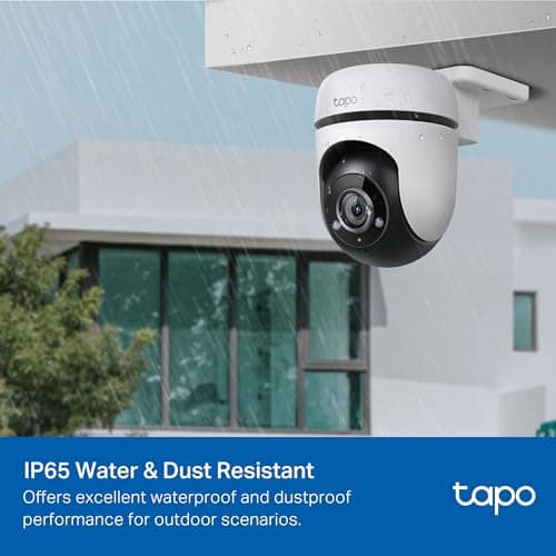 Tapo 1080P Outdoor Wired Pan/Tilt Security Wi-Fi Camera, 360° View, Motion Tracking, Works with Alexa & Google Home, Night Vision, Free AI Detection, Cloud & SD Card Storage(up to 512GB), Tapo C500… 8