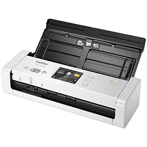 Brother Wireless Document Scanner, ADS-1700W, Fast Scan Speeds, Easy-to-Use, Ideal for Home, Home Office or On-the-Go Professionals (ADS1700W), white 9
