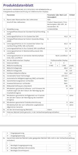 AOC Gaming CU34G2XP/BK skaerm - WLED - 8