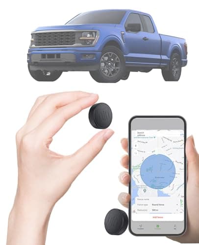 GPS Tracker for Vehicles - Ship 2024 Magnetic GPS Device Real time Car Locator, Full USA Coverage, No Monthly Fee, Long Standby GSM SIM Smallest GPS Tracker for Truck